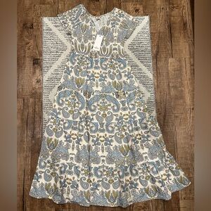 Niza Paisley cotton dress